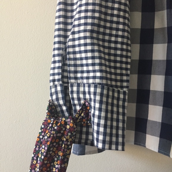 Zara Trafaluc Collection Buffalo Plaid Top - Picture 3 of 6